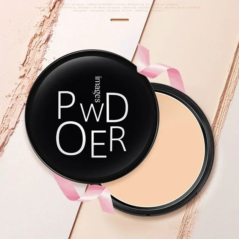 Pressed Powder Long Lasting Oil Control Face Foundation Waterproof Whitening Skin Finish Concealer