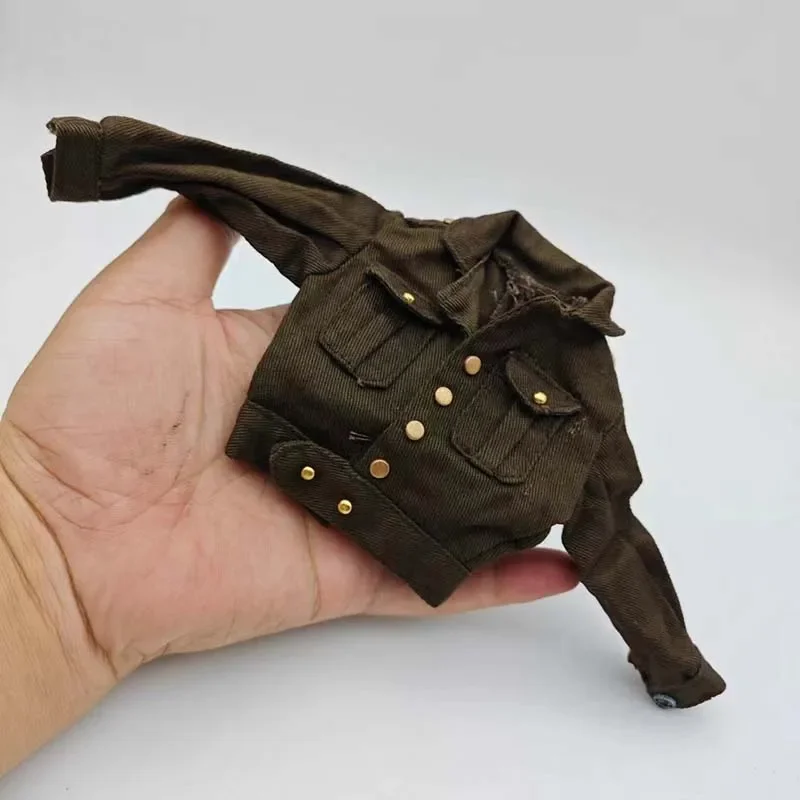 1/6 Scale Male Solider Green Bomber Jacket Military Uniform Clothes Model for 12in Action Figure Toys Doll Accessories