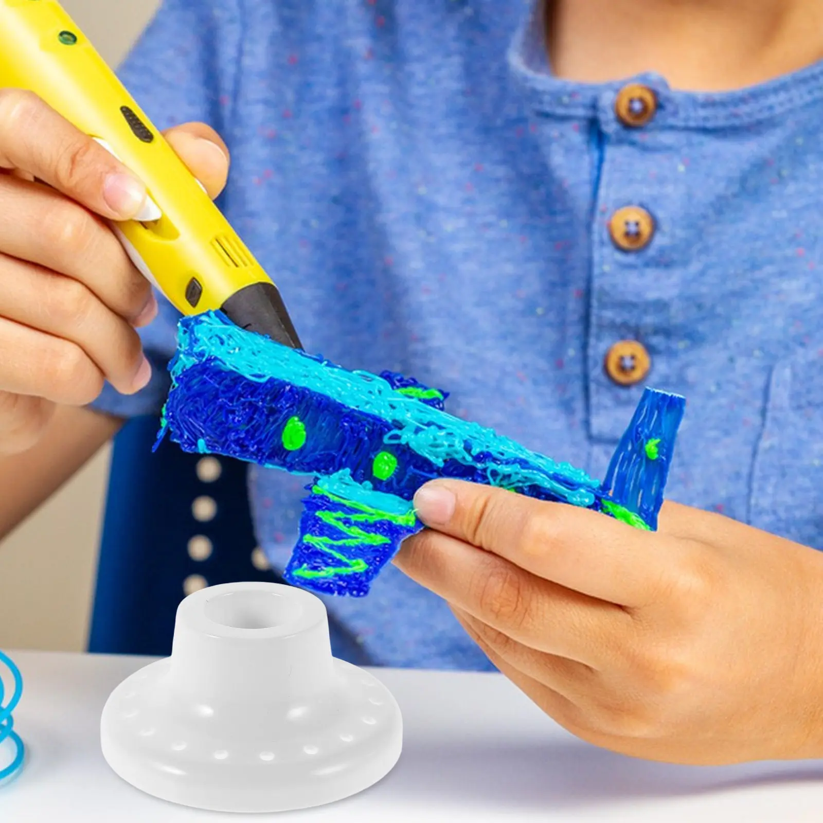 

Набор из 6 подставок для ручек для стола, основание для 3D-ручек, компактный пластиковый держатель, органайзер для повышения эффективности работы