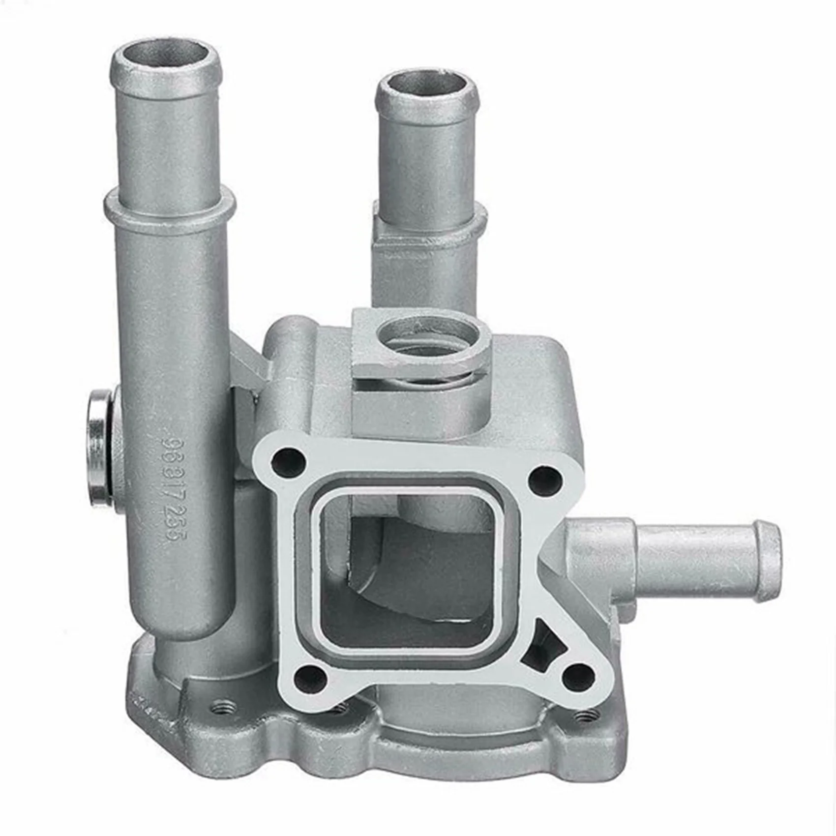 A82M-Aluminum Thermostat Housing Cover For Cruze Aveo Orlando For Opel Astra Zafira Signum Moka 96984103 96817255