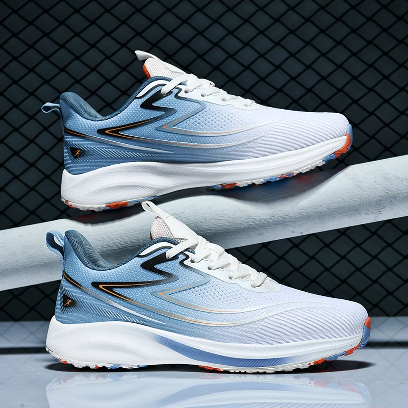 Men's casual new outdoor runing shoes four season sneakers light breathable soft-sole speed fashion students racing sports shoes
