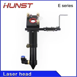 Hunst E Series CO2 Laser Head for Lens D20MM FL50.8 & 63.5 & 101.6 MM Mirror 25MM for Laser Engraving and Cutting Machine