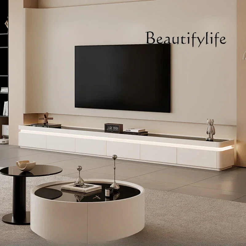 

zL Minimalist Universal Tv Stands Aesthetic Organizer Storage Tv Stands Retro Modern Display Console Wood Archivadores Furniture