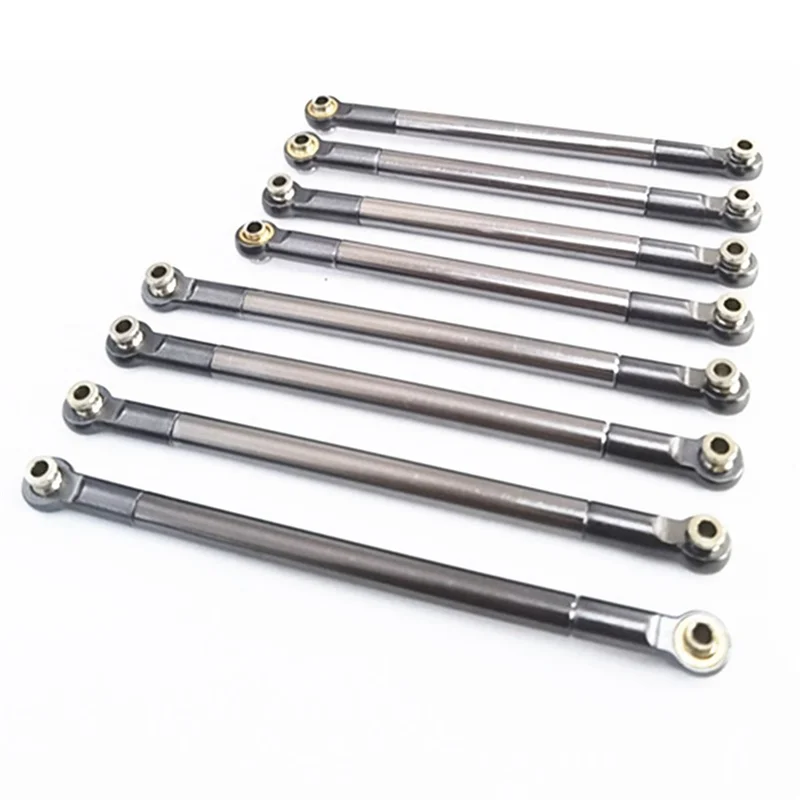 

A04F-For MN86S MN86 MN86KS MN86K MN G500 Upgrade Parts 40PCS Metal Pull Rod Link Rod Linkage 1/12 RC Car Accessories,Titanium