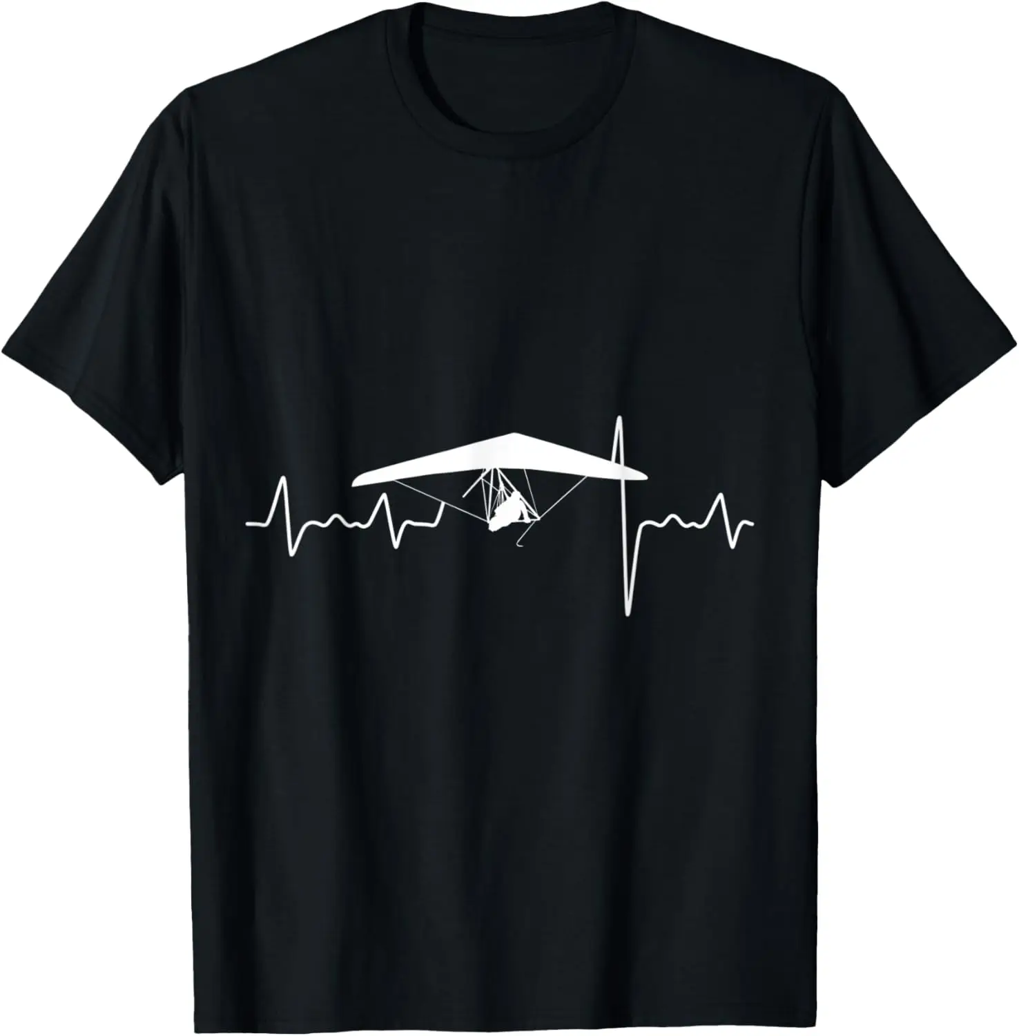 Heartbeat Paragliding & Hang gliding Gift for Glider T-Shirt