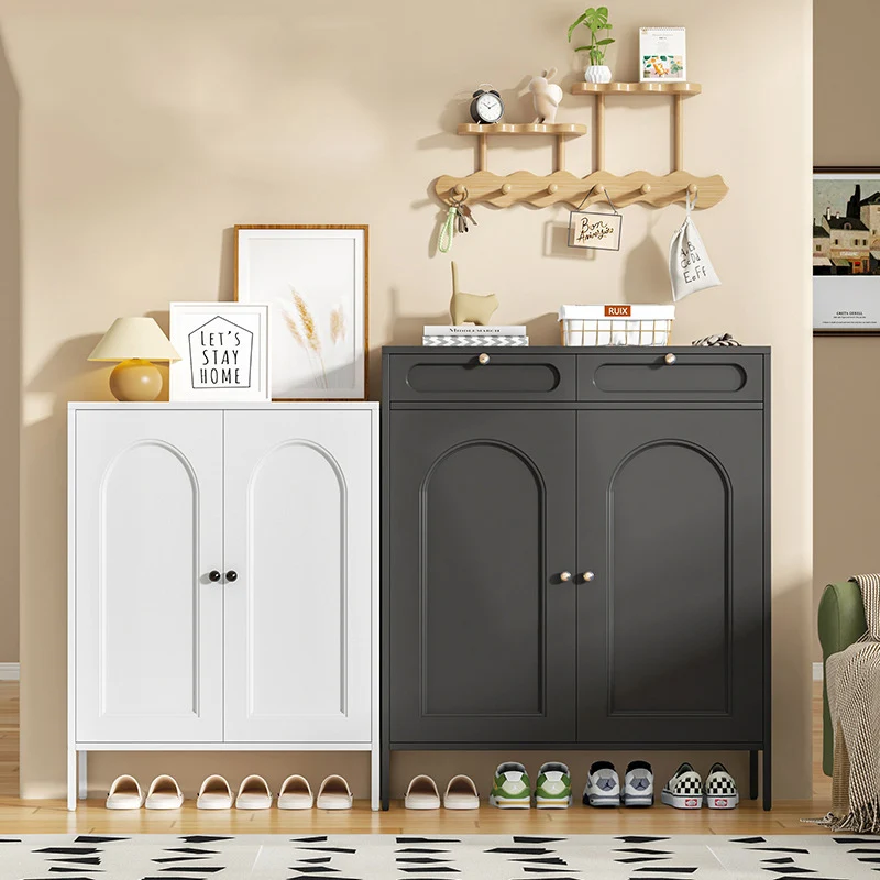 Water Proof Shoe Cabinet Nordic Style Design Corner Narrow Shoe Cabinet Hallway Show Entrance Meuble Chaussure Furniture Home