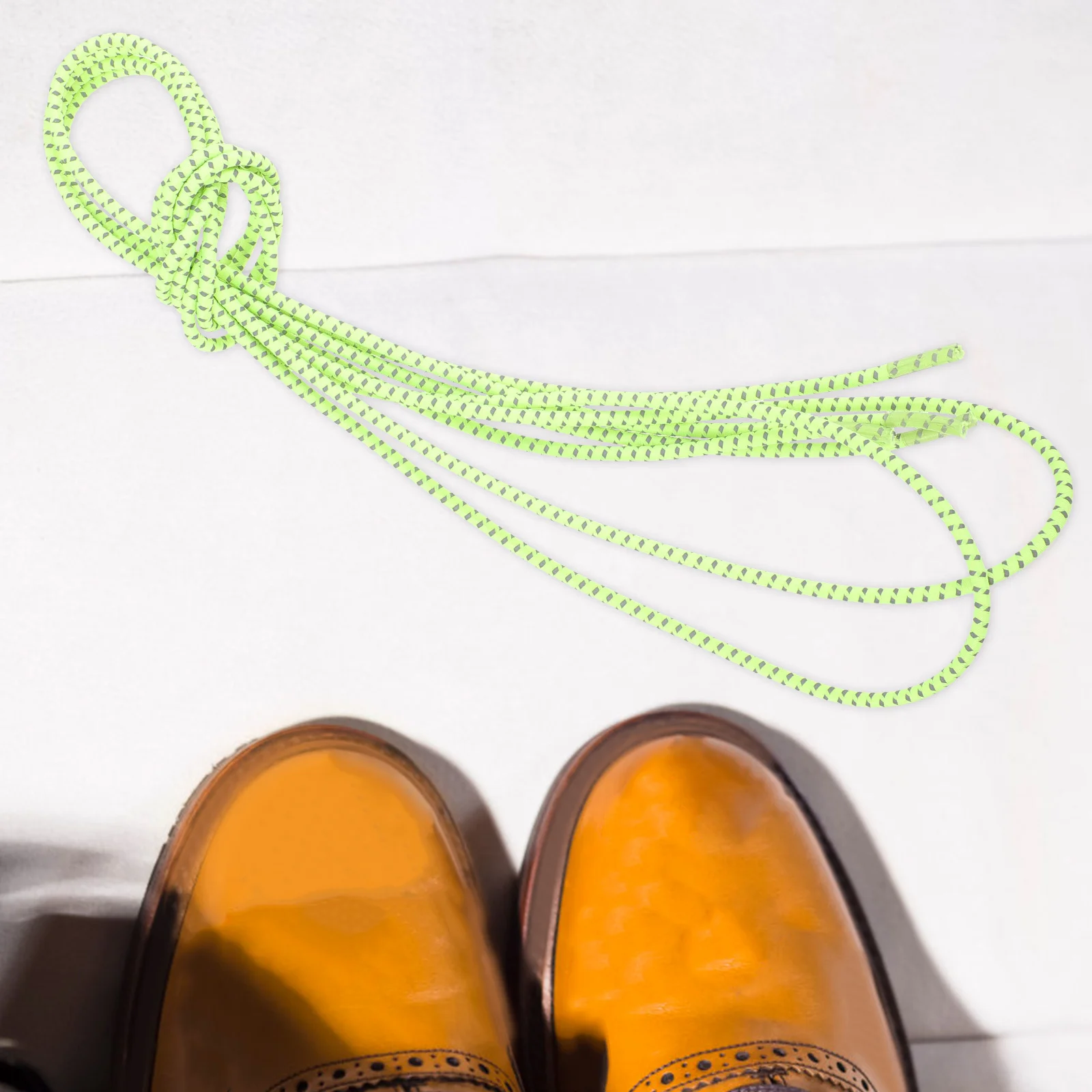 

1 Pair Reflective Elastic Shoelaces For Sports Leisure Shoes Anti-Loose Lace-Free Design Wear-Resistant Multi-Purpose Footwear