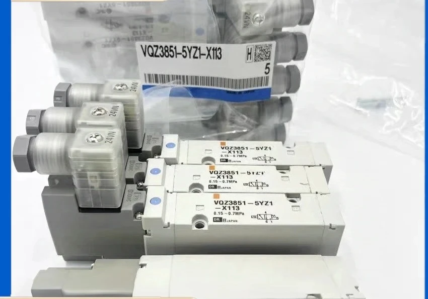 original 5-way pilot-operated solenoid valve VQZ3851-5YZ1-X113 fake one penalty ten, spot