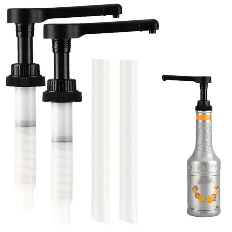 

AEE2-Coffee Syrup Pump,10Ml Syrup Bottle Pump,Hand Pressure Syrup Nozzle Pump,Coffee Syrup Pump Dispenser