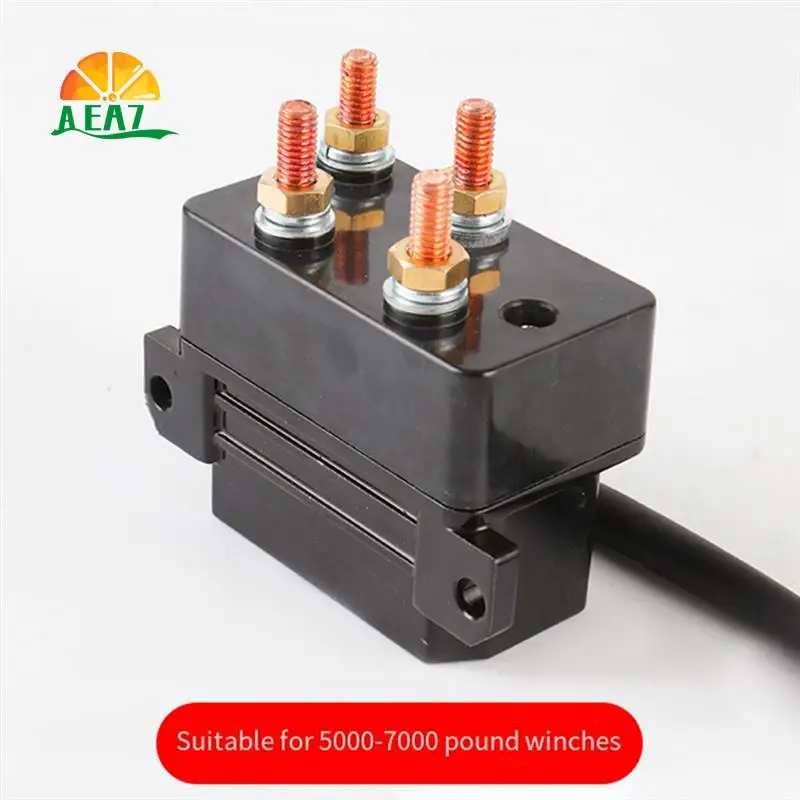 

AEA7-300A 12V Electric Winch Relay 5000-7000 Lbs Heavy Winch Relay LR4200 Winch Relay Suitable For Off-Road Vehicles