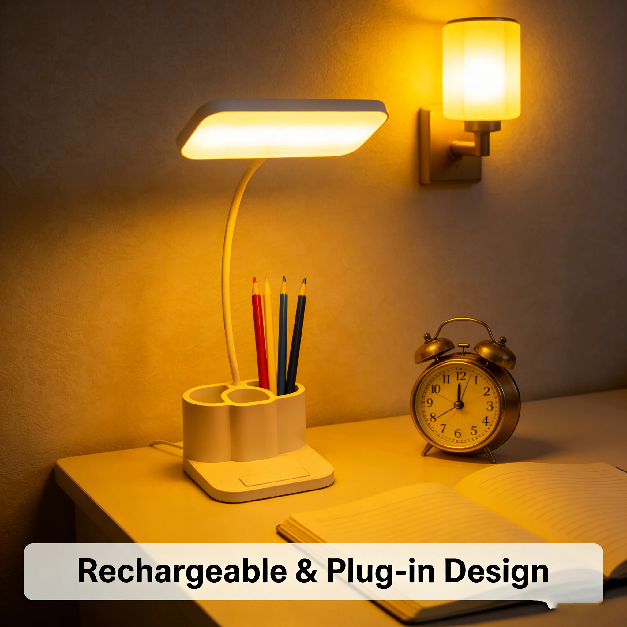 luminaria-de-mesa-compacta-com-suporte-para-canetas-luz-usb-regulavel-em-3-niveis-haste-flexivel-para-estudo-quarto