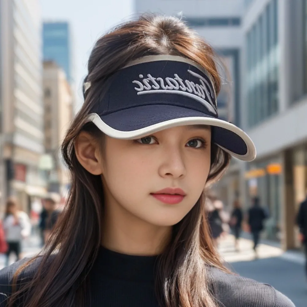 Casual Retro ผู้หญิง Air Cap Anti-UV เบสบอลหมวกปัก Breathable ครีมกันแดดหมวก Unisex