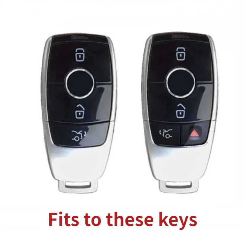 TPU Car Key Case Remote Key Shell Protective Cover Fob Holder For Mercedes Benz E Class E200 E260 E300 E320 W205 W213 W177 W222