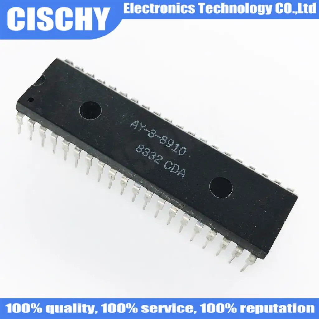 5pcs/lot AY-3-8910 DIP-40 AY-3-8910A AY38910 DIP40 In Stock