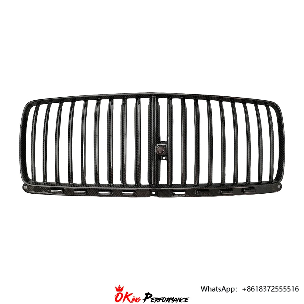 

DMSY Style Dry Carbon Fiber Front Bumper Grille For Bentley Bentayga 2020-2024