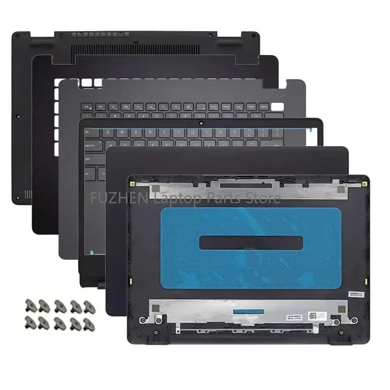 

For Vostro 3400 3401 3405 V3400 V3401 V3405 Laptop LCD Rear Cover/Front Frame/Palm Pad Keyboard/Bottom Cover Black