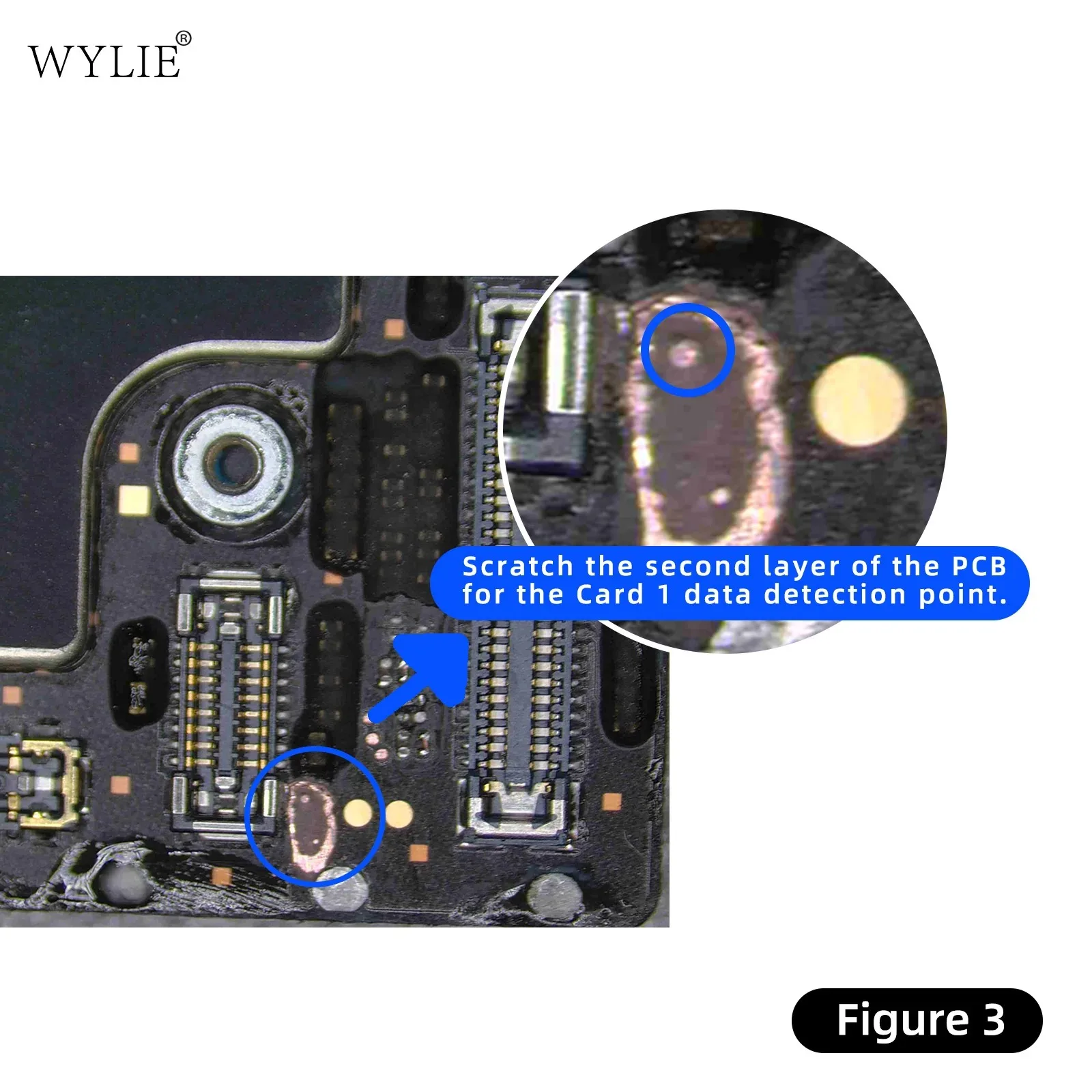WYLIE для iPhone 16 Pro MAX Esim модифицированный для SIM-карты без перфорации, разделение слоев, двойная карта со встроенными деталями держателя карт