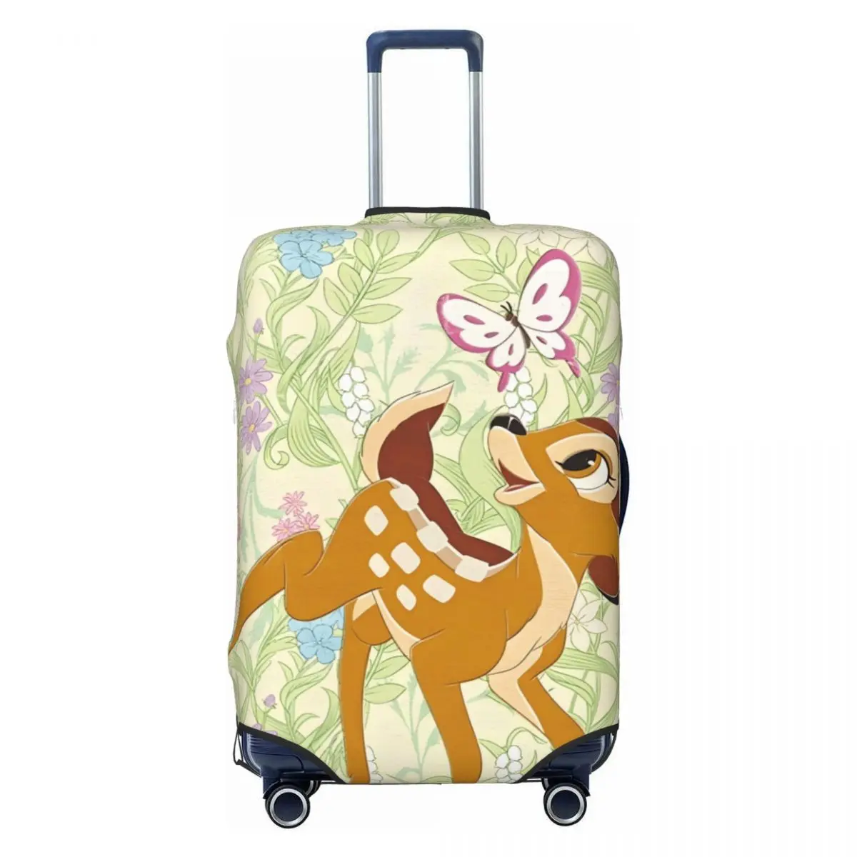 

Custom Cute B-Bambies Cartoon Manga Luggage Cover Protector Elastic Anime Travel Suitcase Covers