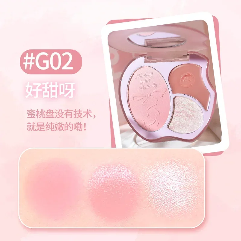 Gogotales All-in-one Natural Blusher Highgloss Water Matte Finish Facelift Pink Purple Expansion Color Low Saturation Cheek