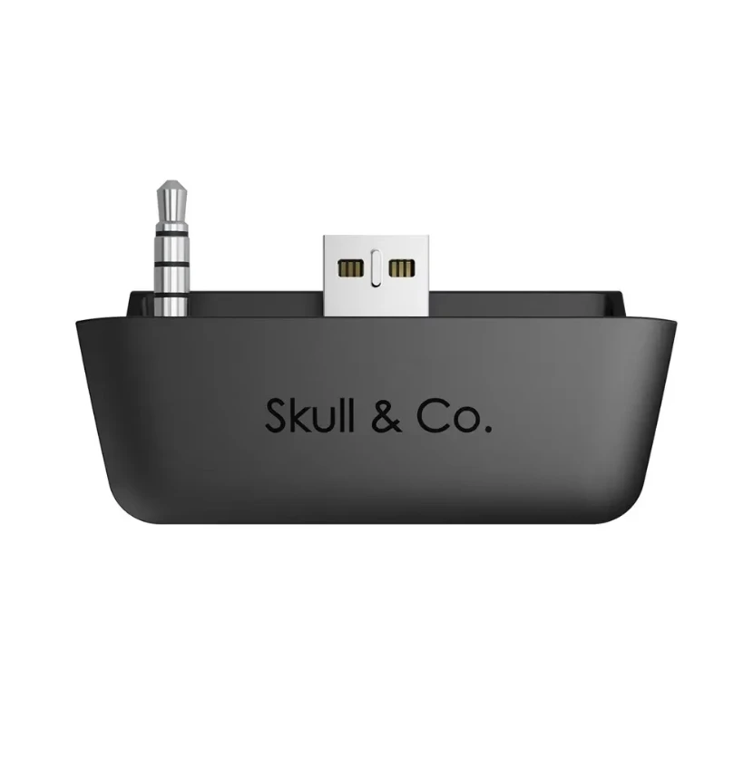 Savage Raven by Skull & Co. AudioBox Bluetooth 5.0 Audio Adapter APTX LL Transmitter for Xbox Series X/S Elite 2 Controller
