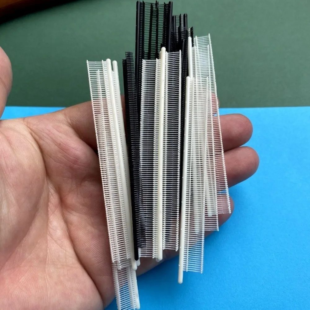 2000Pcs New 4.5mm Mini Tag Kit White Black Nylon Fastener Kit Garment Tag Price Tags Attachments