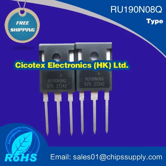 

RU190N08Q мощный полевой транзистор