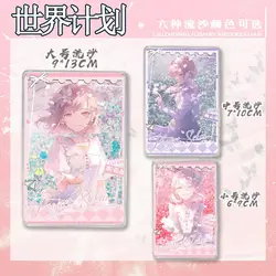 애니메이션 프로젝트 세카이 아키야마 미즈키 아크릴 퀵샌드 마작 장식품, 스탠드 피규어 모델, 데스크탑 장식, 귀여운 크리스마스 선물