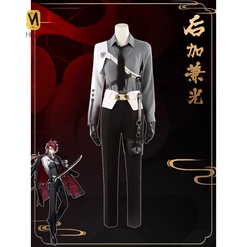 HCos Touken Ranbu Goke Kanemitsu Cosplay Costume Cos Game Anime Party Uniform Hallowen Play Role Clothes Clothing - view 3