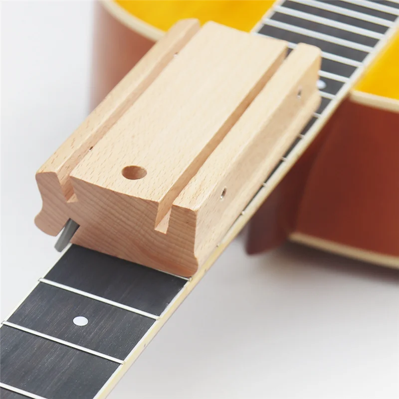 

-A95Z Guitar Fret End Dressing File 3/23/35 Degree Luthier File Tool Guitar Bass Fret End Dressing For Rounding