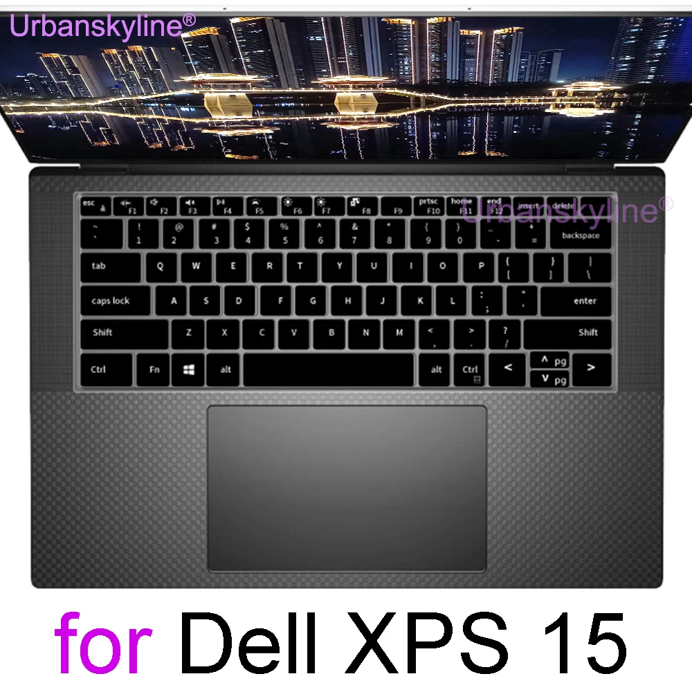 

for Dell XPS 15 Keyboard Cover 9500 9510 9520 7590 9550 9560 9570 9575 9650 Touch Protector Skin Case Laptop Accessory Silicone