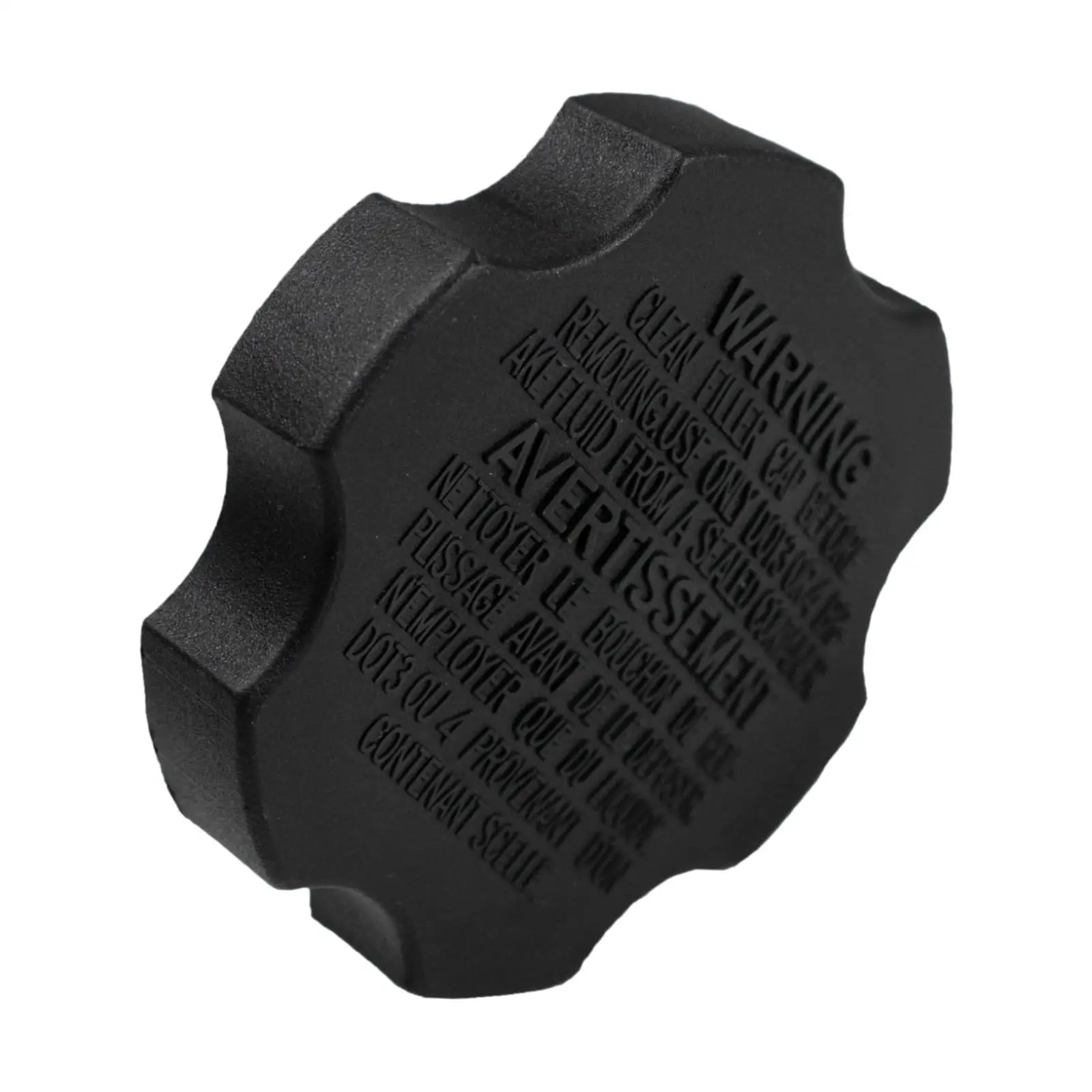 

Brake Master Cylinder Reservoir Tank Cap 58531-07000 Accessory 6.2x1.1cm Sturdy Black PP Replacement