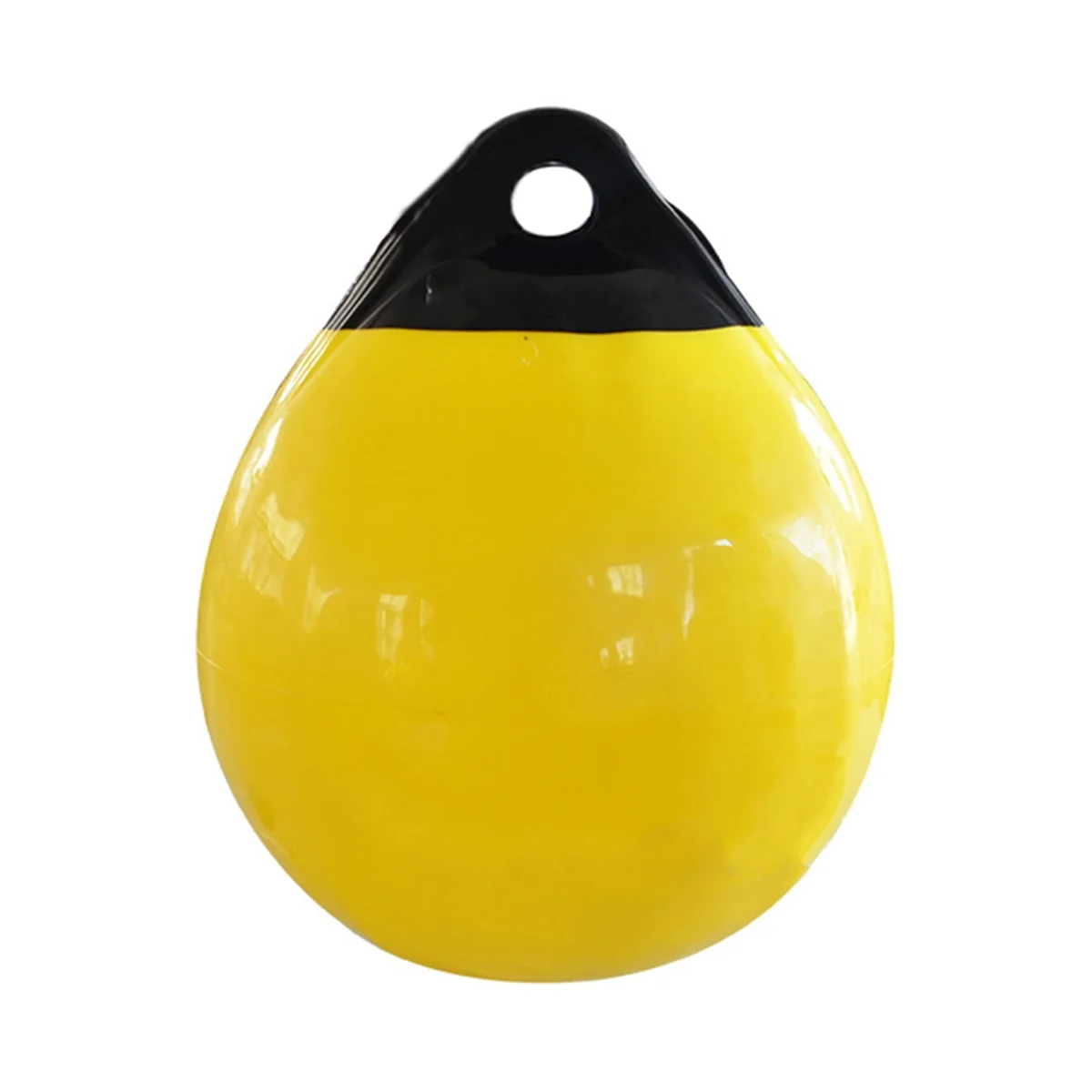 

Heavy Duty PVC Boat Fenders Ball Round Anchor Buoy Dock Bumper Ball Inflatable Protection Marine Mooring Buoy Yellow