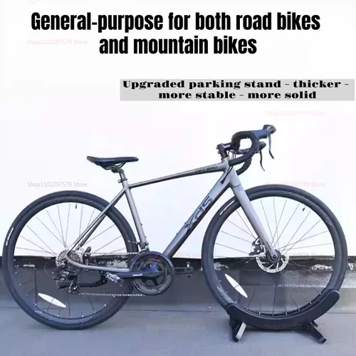 Imagen 2 del producto Soporte ajustable para bicicletas, estante de almacenamiento para garaje interior, soporte de reparación de bicicletas, multifuncional para bicicletas de carretera, montaña y infantiles.