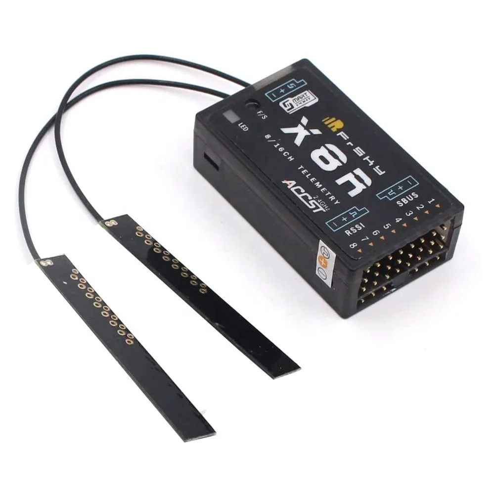 

FrSky X8R Receiver 8/16CH Telemetry for RC Quadcopter Multicopter Compatible with X7 X9D X12S Transmitter