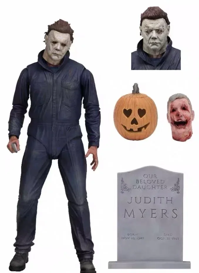 NECA Figure Michael Myers Halloween Ultimate Character Model Toys Articulated Activity Dolls Collectible Christmas Gifts