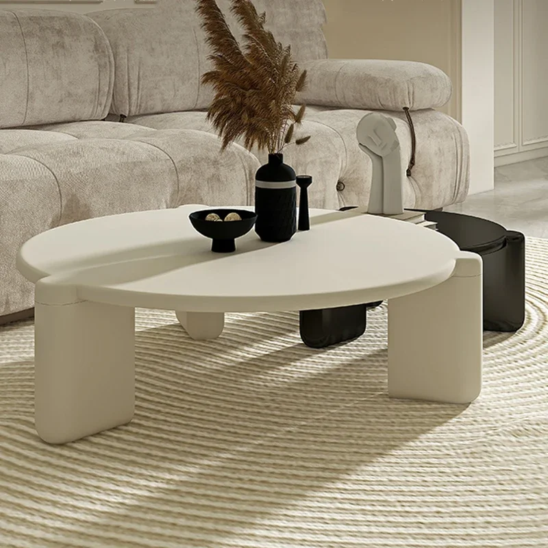 Frames Elegant Coffee Tables Makeup Minimalist Nordic Round Coffee Corner Neat High Mesa De Centro De Sala Home Furniture