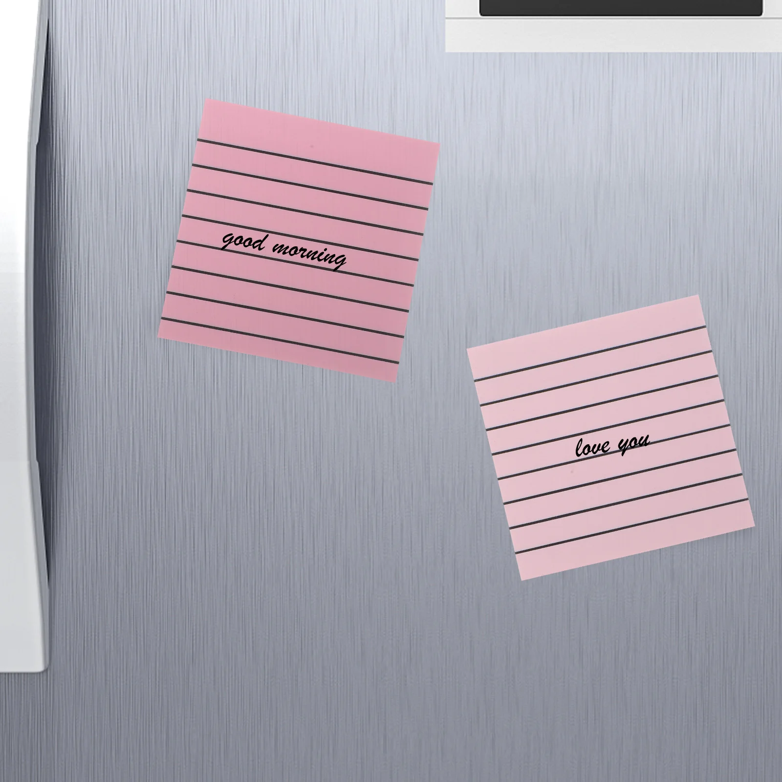 

3 Books Gradient Color Memo Pads Semi-Transparent Multi-Purpose Note Stickers Portable Compact Daily Use Office Household