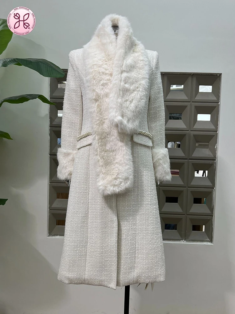 

Минималистичные женские пальто длиной до пуговиц с v-образным вырезом и длинными рукавами Patchwok Mao Mao's Weibo, шикарные пальто, женская мода, новинка