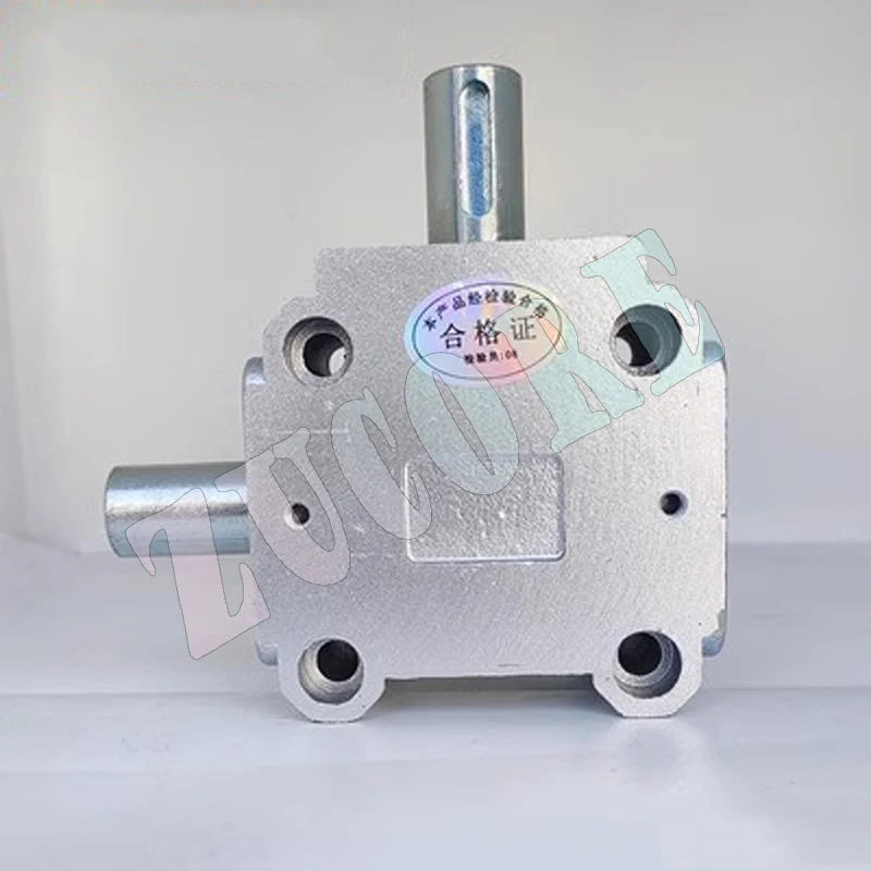 

90 degree commutator gear stainless steel right angle steering box cast steel gearbox 40N.M large load 2.5 module 16 teeth
