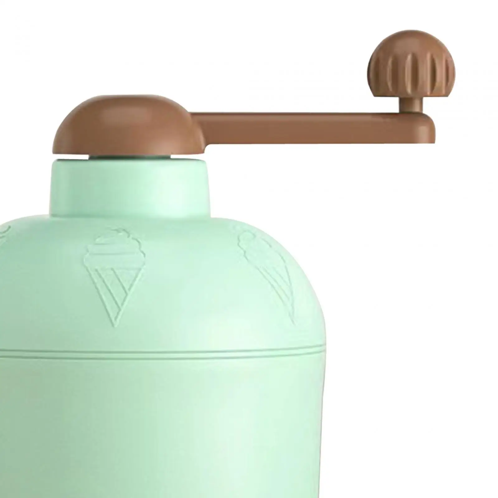 เครื่องบดน้ําแข็งแบบแมนนวล, เครื่องโรตารี่โคนหิมะ, พร้อมถาดทําน้ําแข็ง, น้ําแข็ง