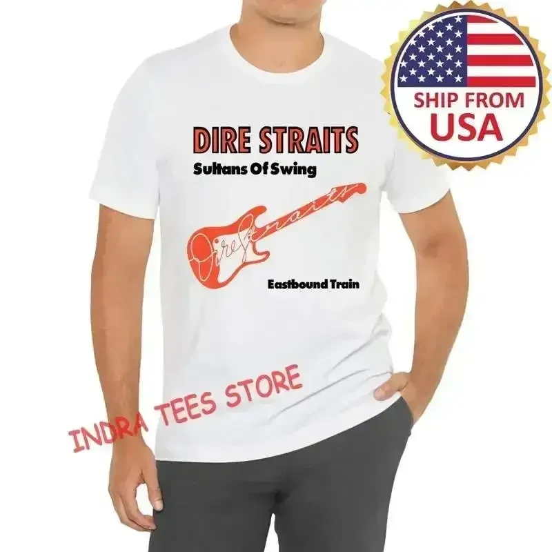 Dire Straits Sultans of Swing White Size S 5XL