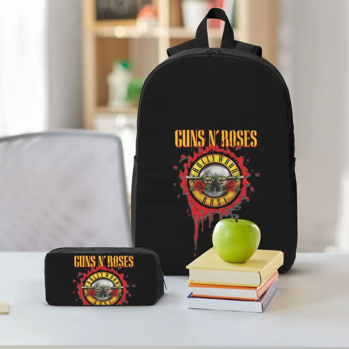 البنادق ن الورود Lightsaber Merch ظهره بنين بنات BookBag حقيبة مدرسية كمبيوتر محمول حقائب كتف 3ps معزول حقيبة الغداء مقلمة