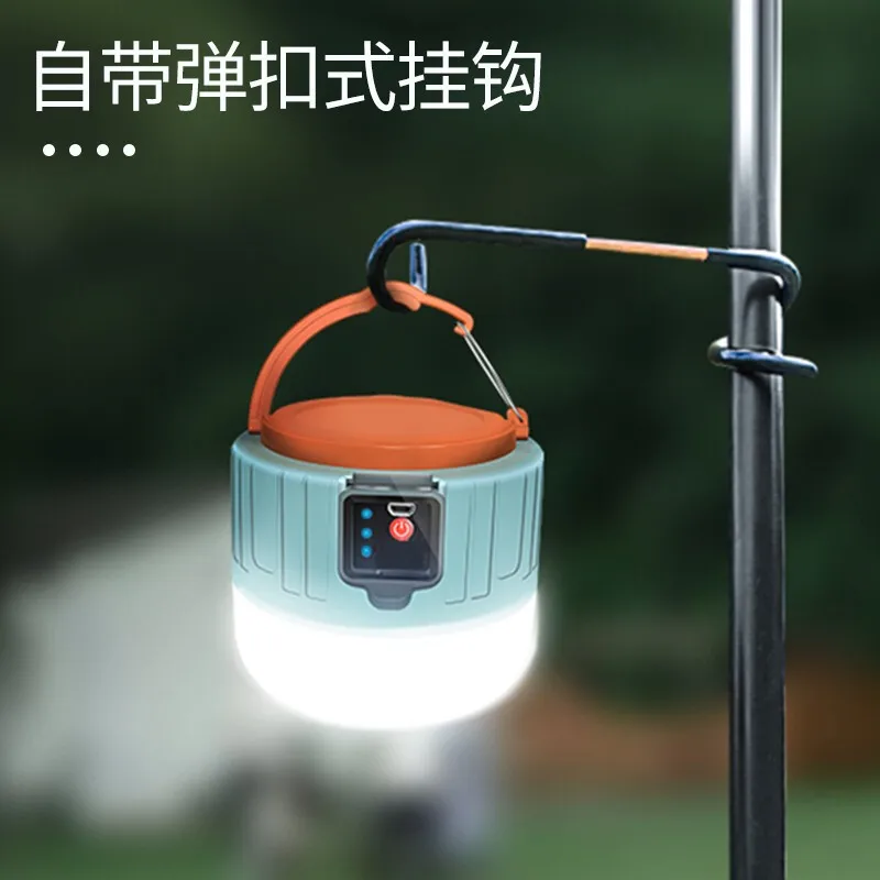 LED Night Market Stall Bulb Light Solar Light Charging Remote Control Outdoor Tent Light