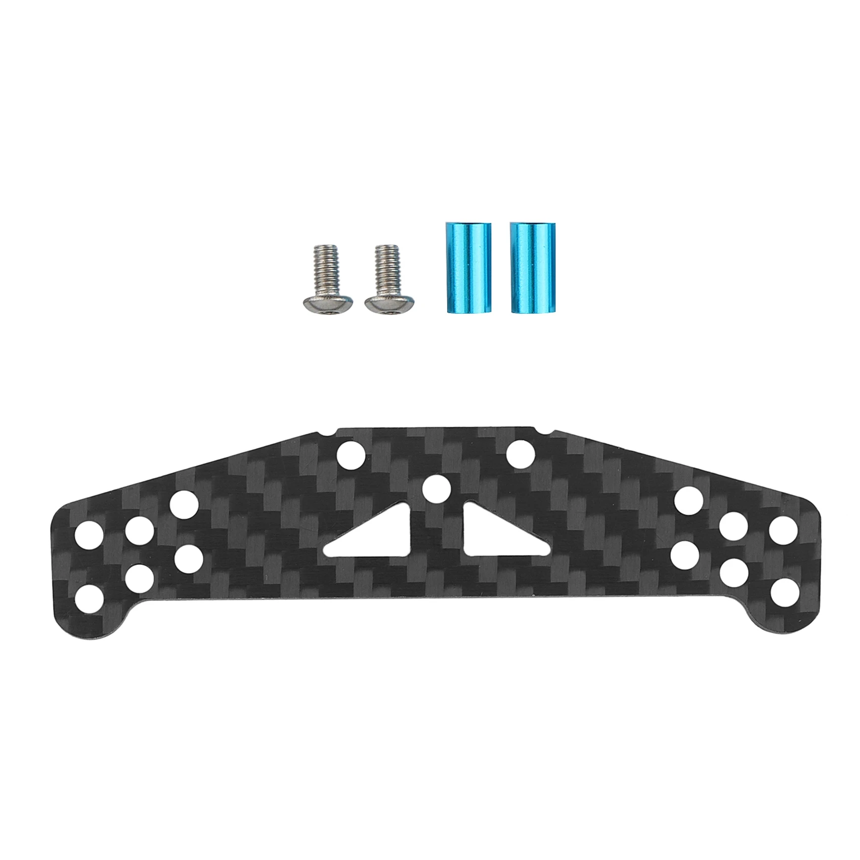 Carbon Fiber Front Rear Shock Tower for Tamiya TT01 TT-01 1/10 RC Off Road Car Upgrade