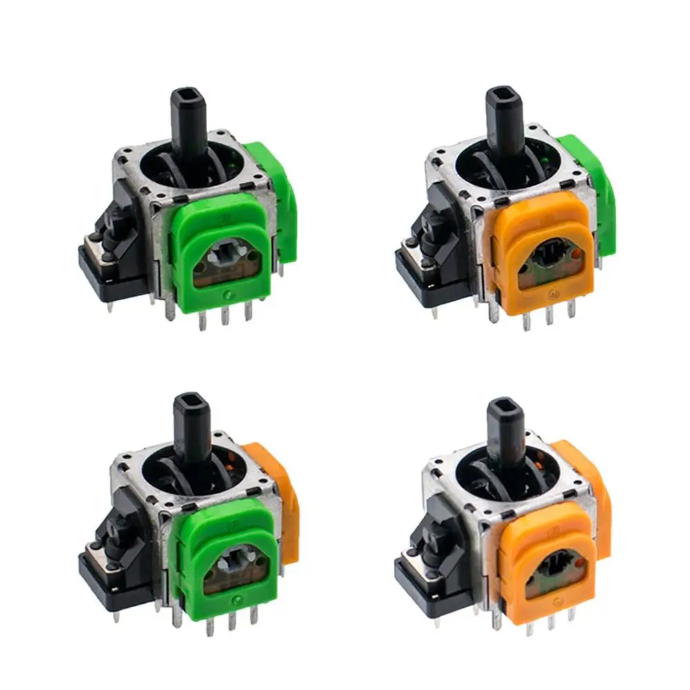 3D Analog Sensor Hall Effect Joystick High Precision No Drift Controller Thumb Stick Power Saving for PS5/PS4/Xbox/Switch Pro
