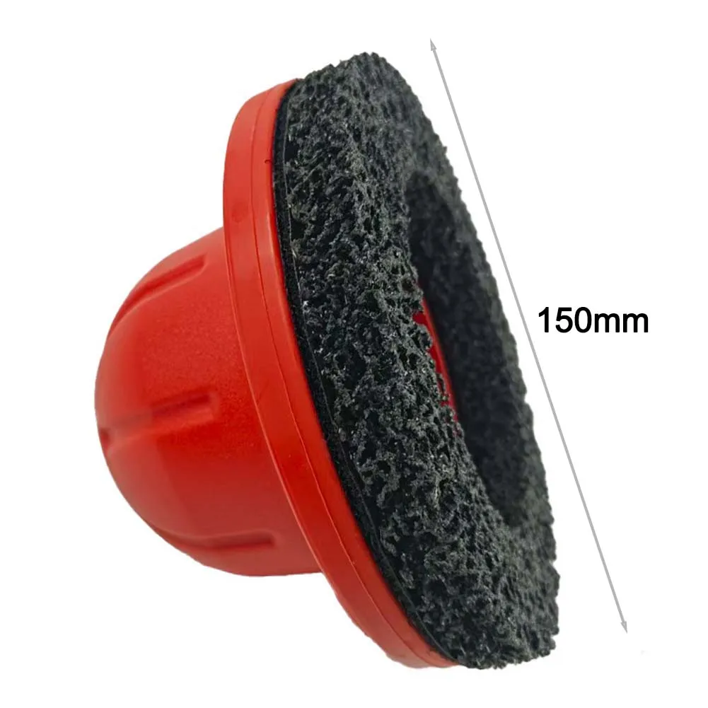 

1 шт., 150 мм, шлифовальная машина для ступицы колеса, щетка для чистки, инструмент, быстрая шлифовальная машина для обода с шлифовальной чашкой для удаления накипи, винты, болты, автомобильные