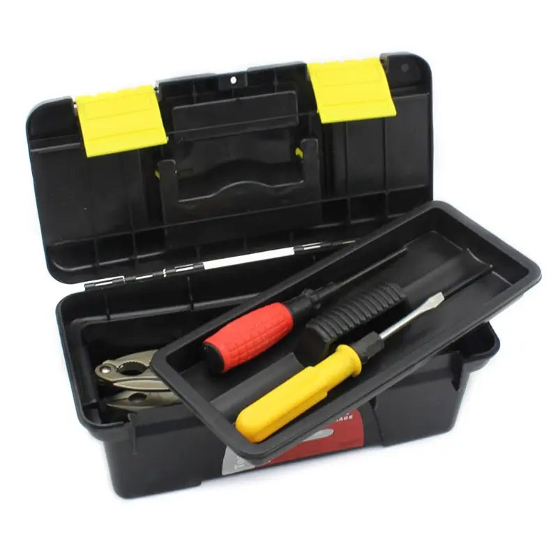 Multi-Function Toolbox Home Vehicle Maintenance Hand-Held Art Portable Hardware Storage Box Repair Tool Box for DropShipping