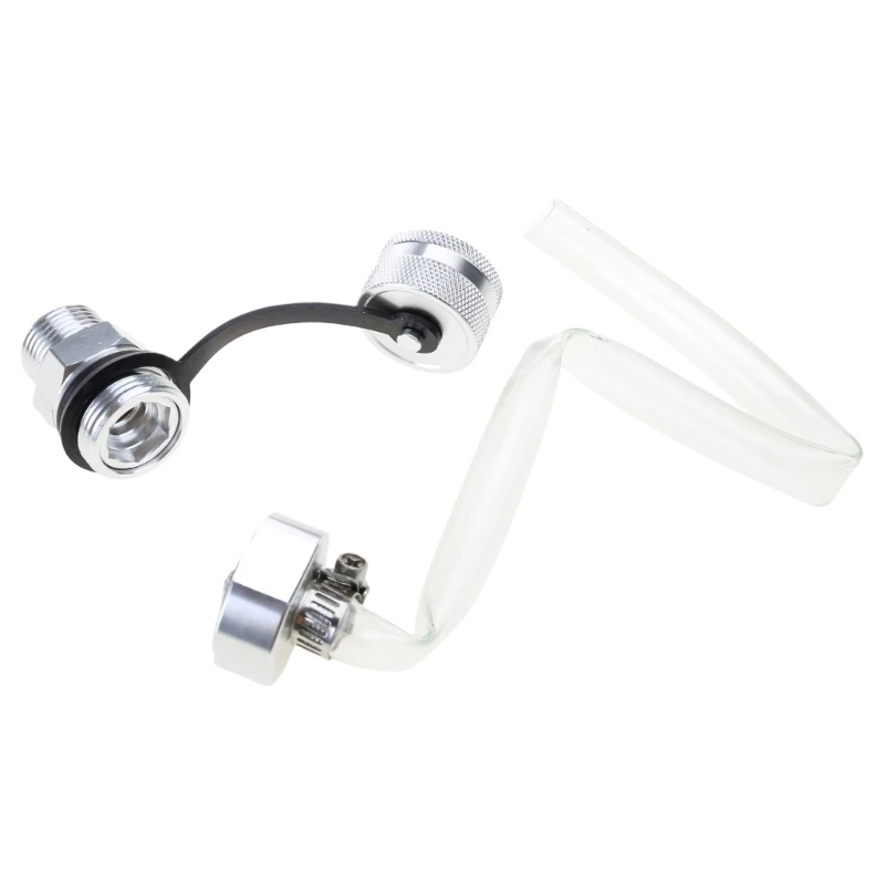 Quick Twist Oil Drain Valves With Magnet Leakproof Rustproof Compact Structure Metal Drain Hose Attachment