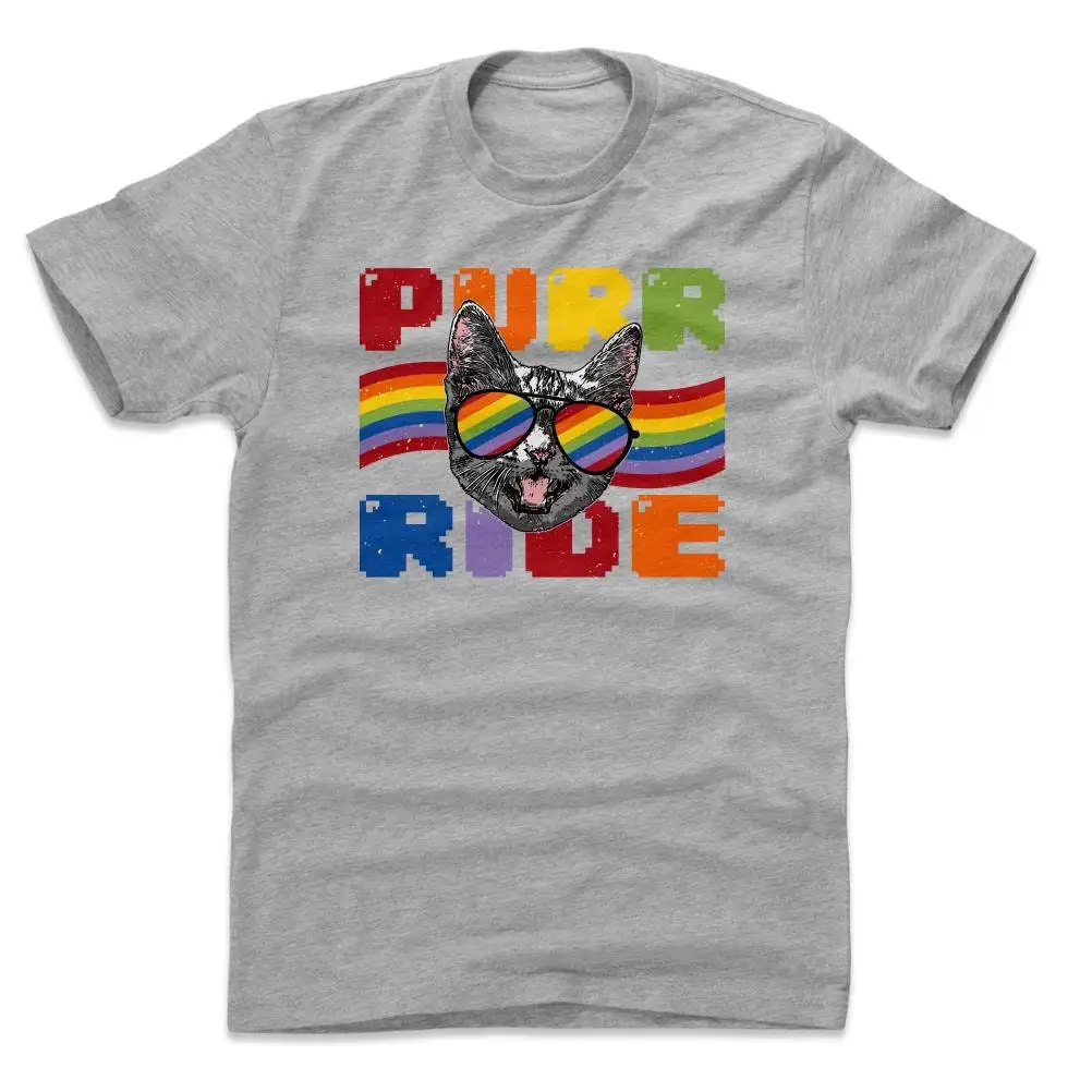 

Gay Pride Men's Cotton T Shirt Month Lifestyles Purride WHT