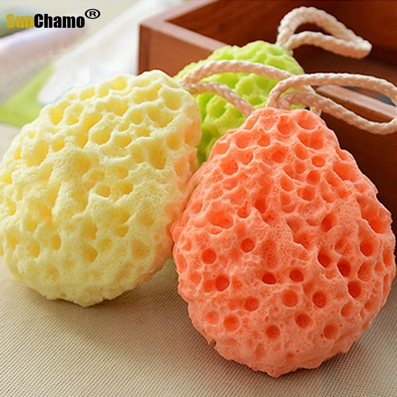 2024 Fashion Baby Kids Bath Brushes Shower Bath Rub Sponge Children Soft Clean Brush Quick Drying Foam Exfoliating Body Cleaning